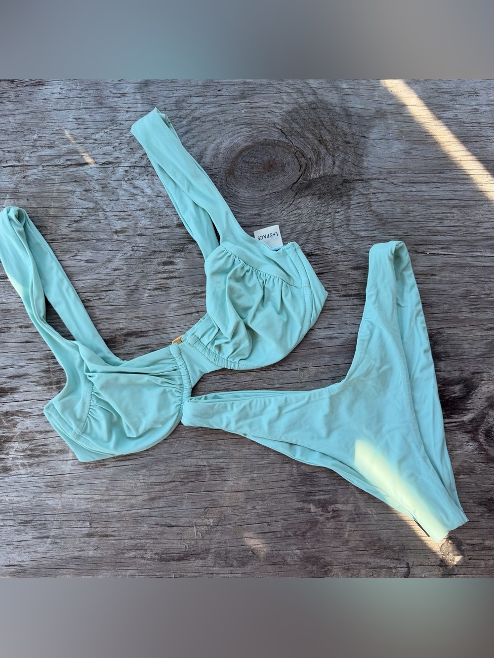 l*space Stella top & cabana bottom size small, pool